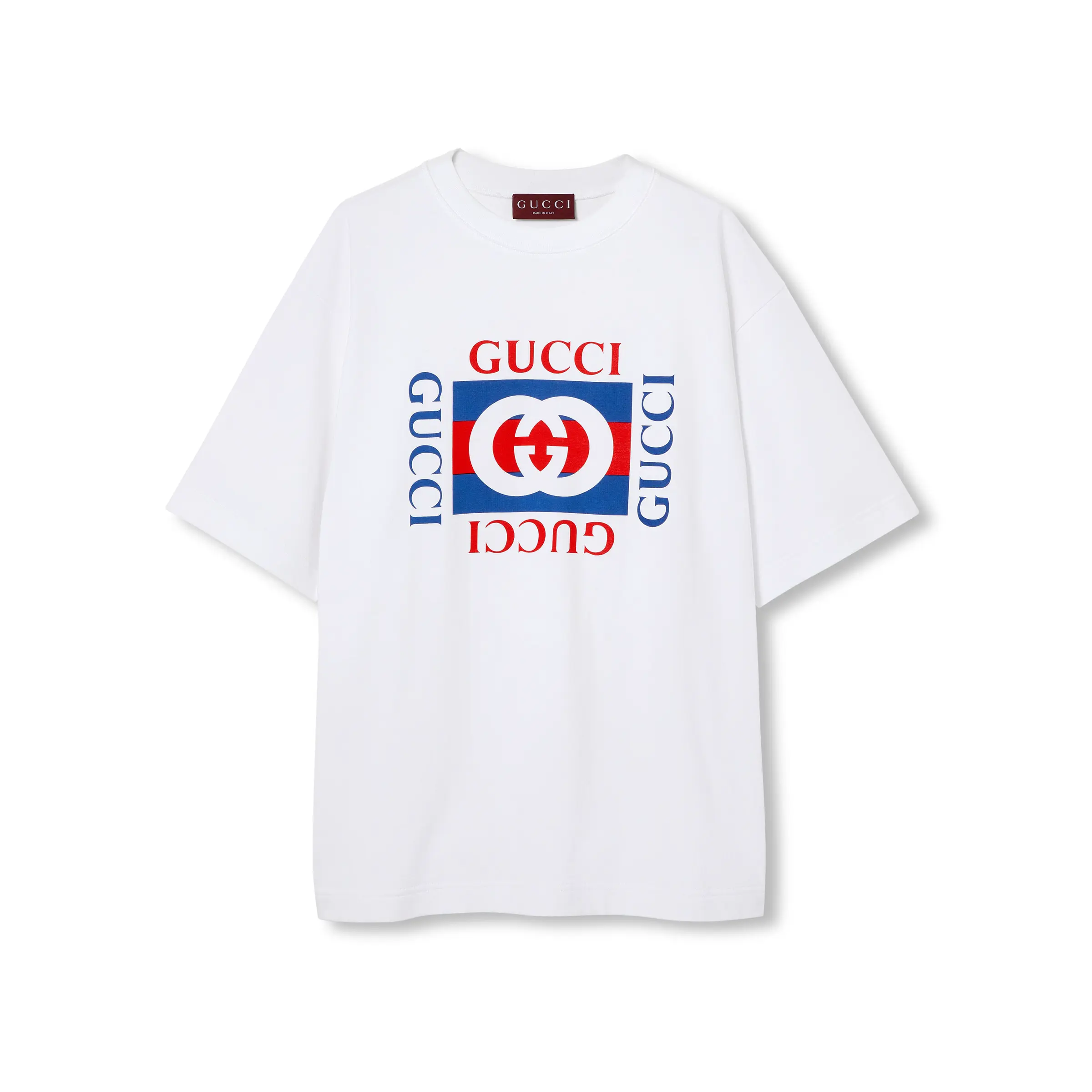 Printed cotton jersey T-shirt 002