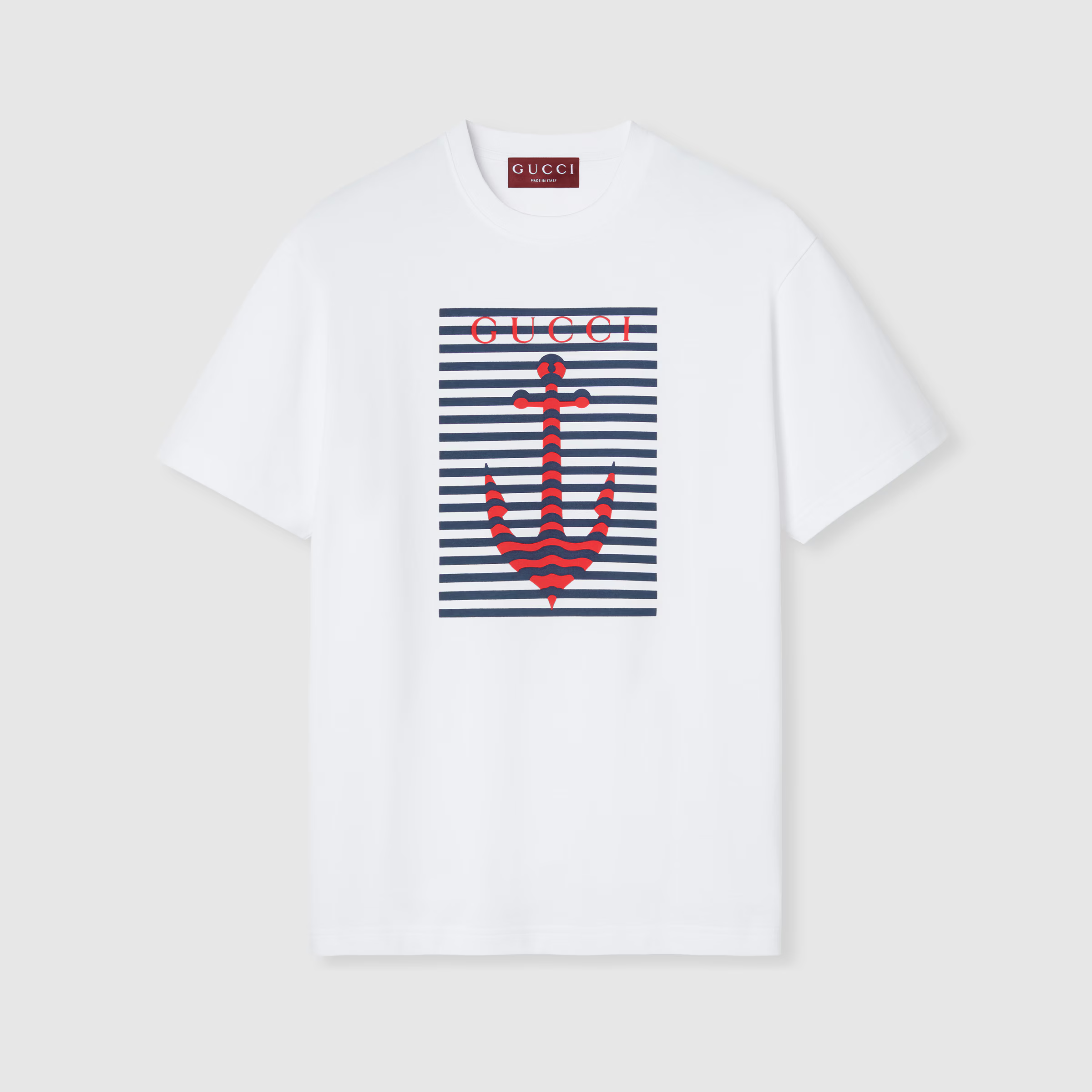 Printed cotton jersey T-shirt 007